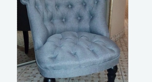 Обшивка стула на дому. Сердобск