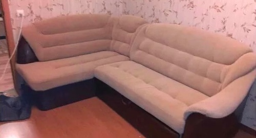 Перетяжка углового дивана. Сердобск