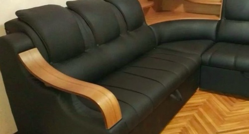 Перетяжка кожаного дивана. Сердобск